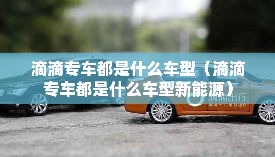 滴滴专车都是什么车型(滴滴专车都是什么车型新能源) 滴滴专车都是什么车型(滴滴专车都是什么车型新能源)