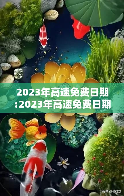 2023年高速免费日期:2023年高速免费日期是多少