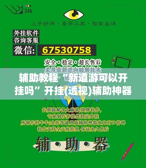 辅助教程“新道游可以开挂吗”开挂(透视)辅助神器