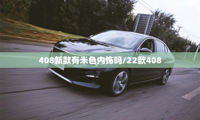 408新款有米色内饰吗/22款408 408新款有米色内饰吗/22款408