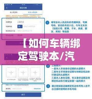 【如何车辆绑定驾驶本/汽车怎么绑定驾驶证】