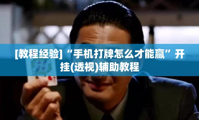[教程经验]“手机打牌怎么才能赢”开挂(透视)辅助教程