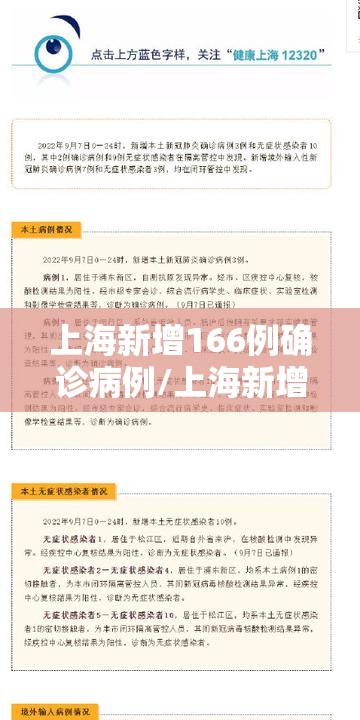 上海新增166例确诊病例/上海新增166例确诊病例详情 上海新增166例确诊病例/上海新增166例确诊病例详情