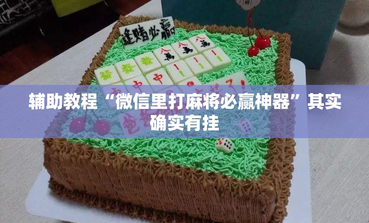 辅助教程“微信里打麻将必赢神器”其实确实有挂