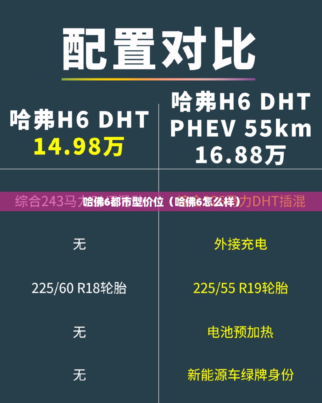 哈佛6都市型价位（哈佛6怎么样）