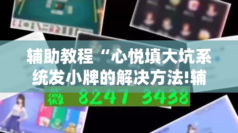 辅助教程“心悦填大坑系统发小牌的解决方法!辅助神器插件下载