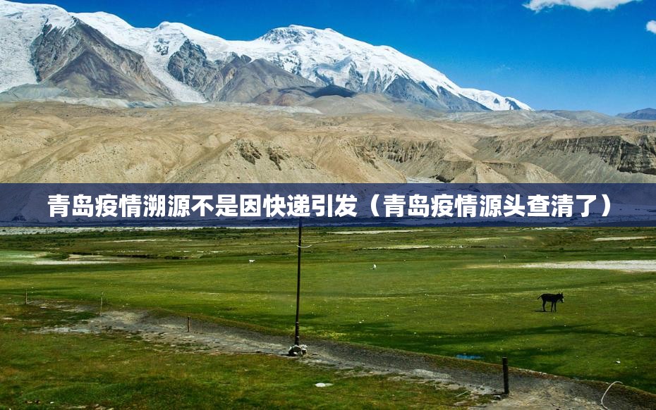 青岛疫情溯源不是因快递引发（青岛疫情源头查清了）