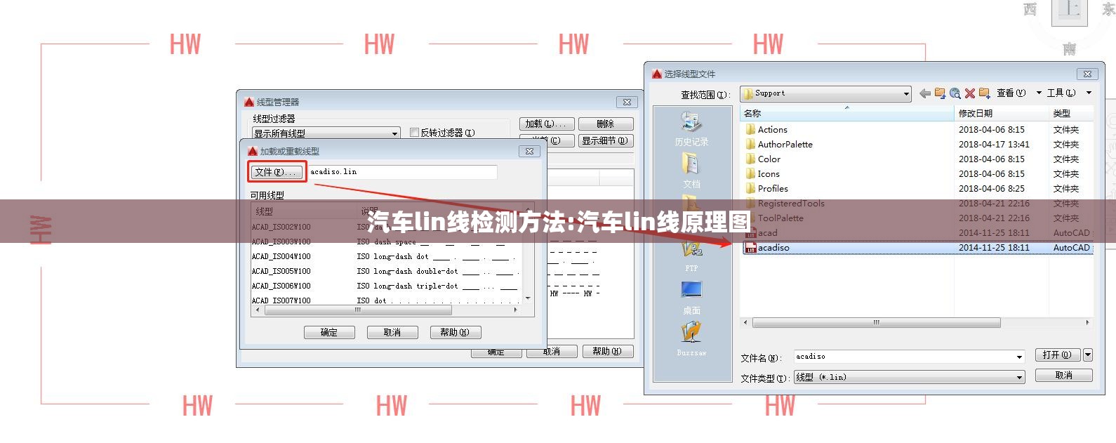 汽车lin线检测方法:汽车lin线原理图