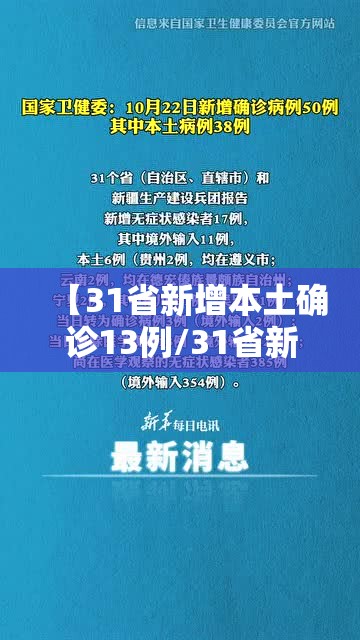 【31省新增本土确诊13例/31省新增确诊33例本土17例】