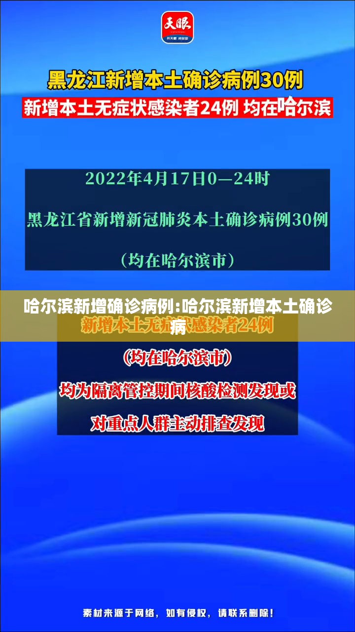 哈尔滨新增确诊病例:哈尔滨新增本土确诊病