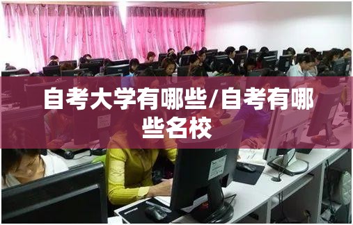 自考大学有哪些/自考有哪些名校 自考大学有哪些/自考有哪些名校
