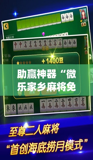 助赢神器“微乐家乡麻将免费开挂”(透视挂)辅助透视教程