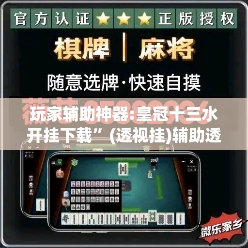 玩家辅助神器:皇冠十三水开挂下载”(透视挂)辅助透视教程
