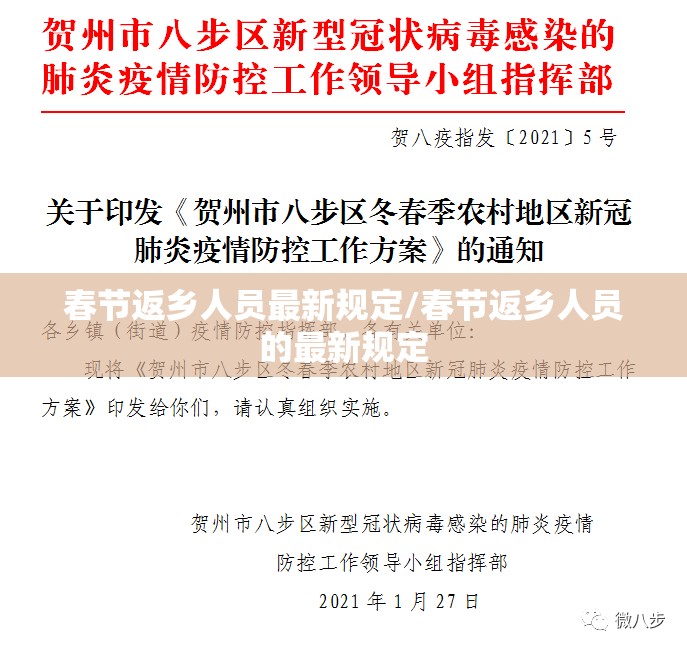 春节返乡人员最新规定/春节返乡人员的最新规定 春节返乡人员最新规定/春节返乡人员的最新规定