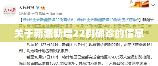 关于新疆新增22例确诊的信息 关于新疆新增22例确诊的信息