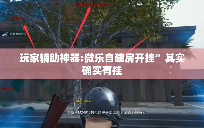 玩家辅助神器:微乐自建房开挂”其实确实有挂
