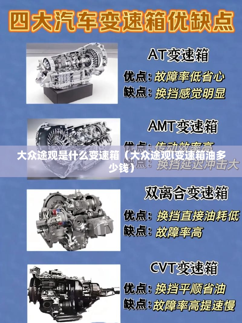 大众途观是什么变速箱(大众途观l变速箱油多少钱) 大众途观是什么变速箱(大众途观l变速箱油多少钱)