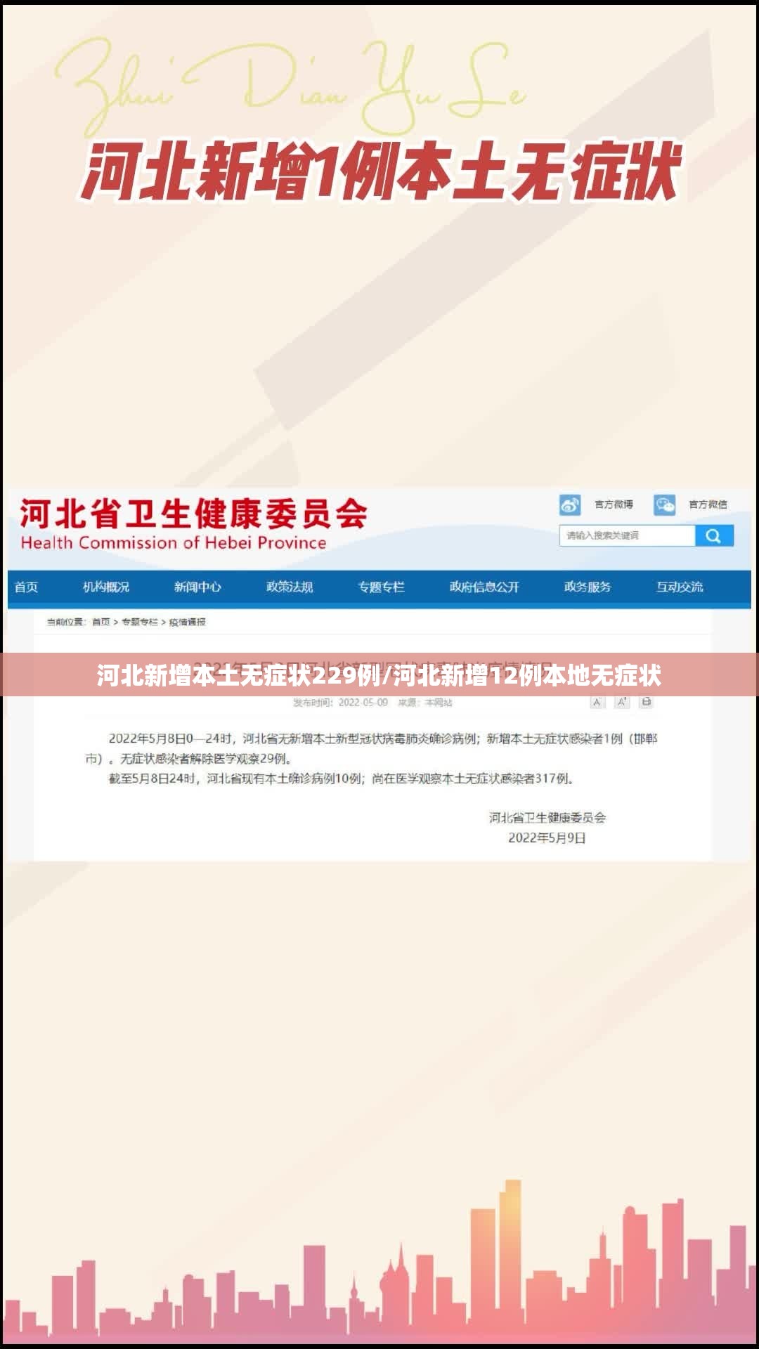 河北新增本土无症状229例/河北新增12例本地无症状 河北新增本土无症状229例/河北新增12例本地无症状