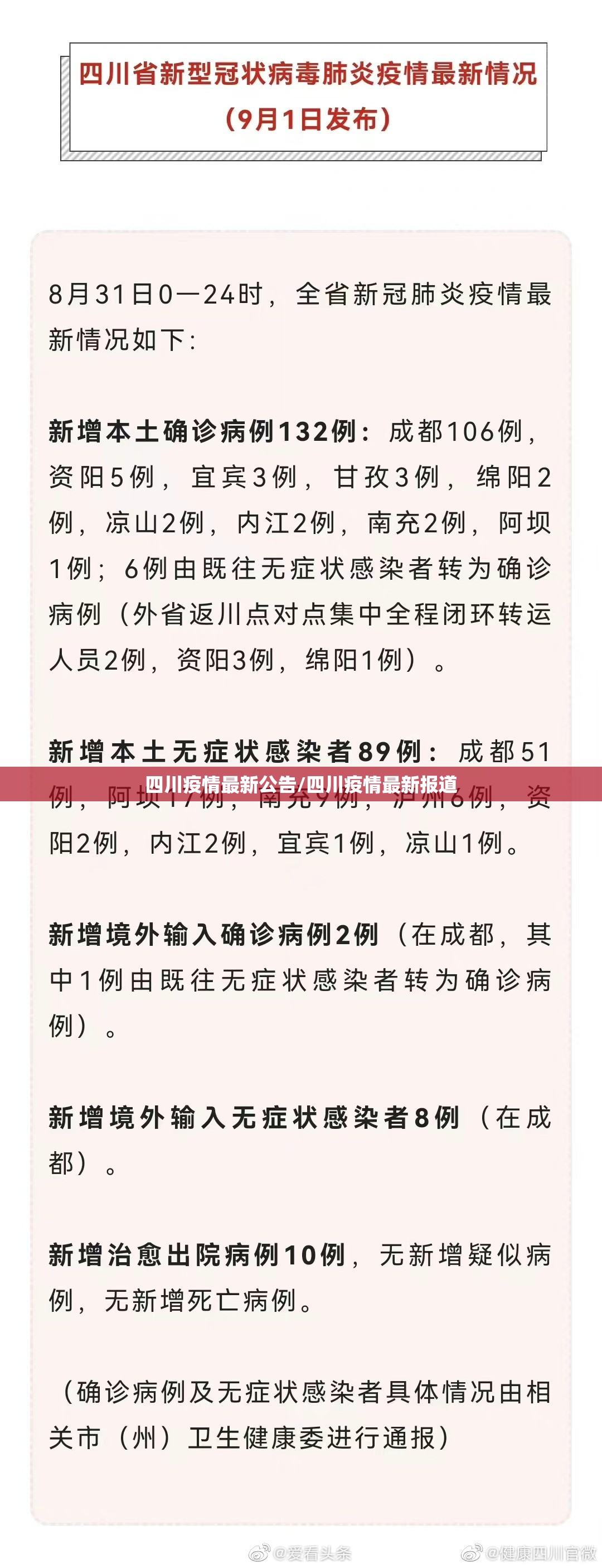 四川疫情最新公告/四川疫情最新报道 四川疫情最新公告/四川疫情最新报道