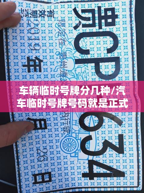 车辆临时号牌分几种/汽车临时号牌号码就是正式号牌吗 车辆临时号牌分几种/汽车临时号牌号码就是正式号牌吗