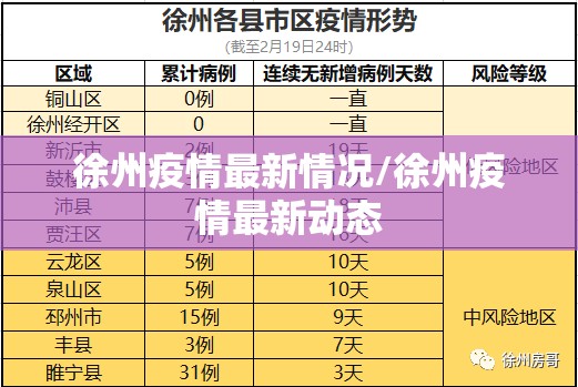 徐州疫情最新情况/徐州疫情最新动态