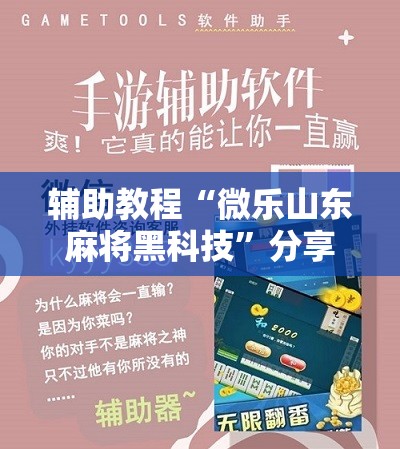 辅助教程“微乐山东麻将黑科技”分享装挂详细步骤