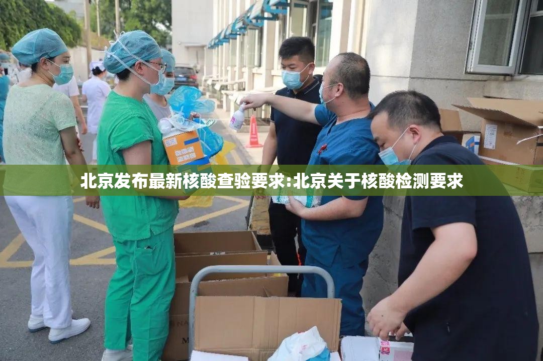 北京发布最新核酸查验要求:北京关于核酸检测要求