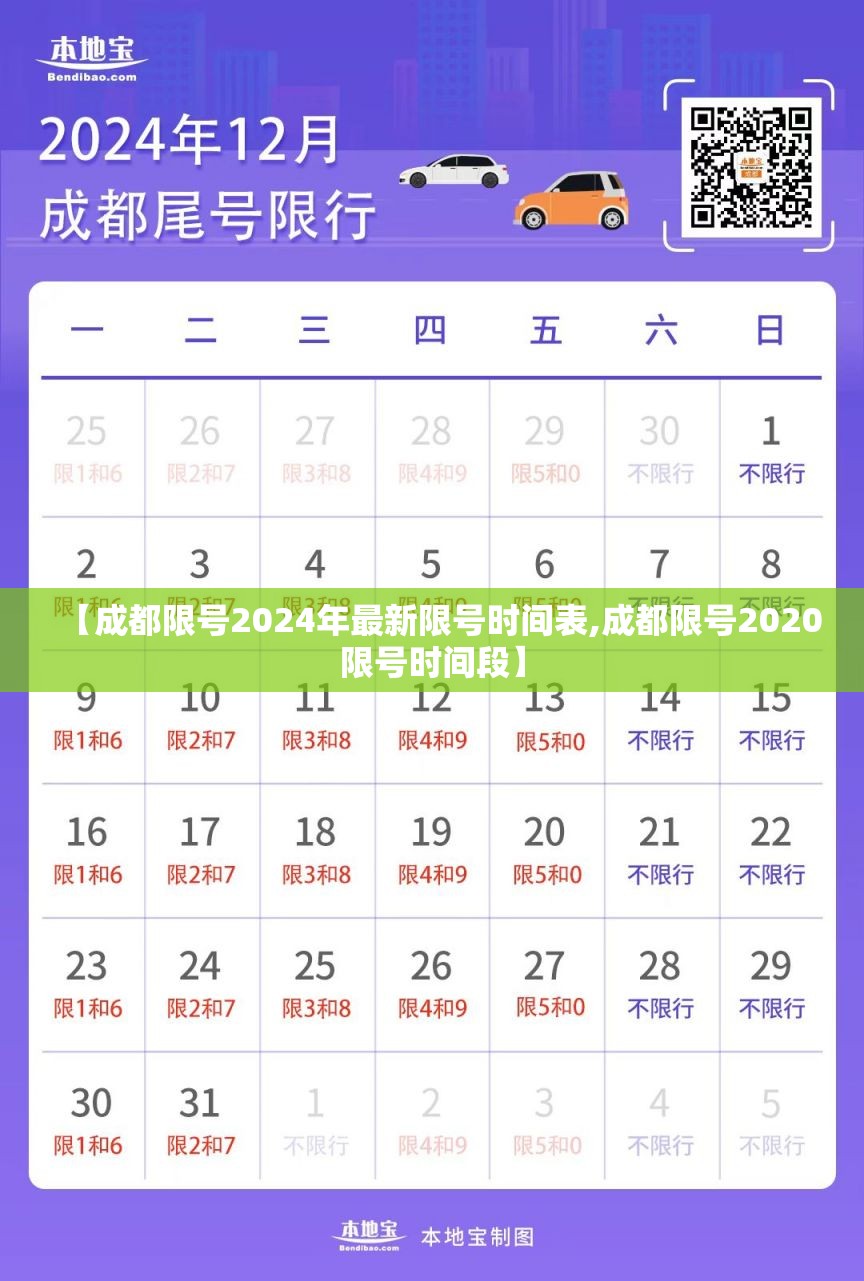 【成都限号2024年最新限号时间表,成都限号2020限号时间段】