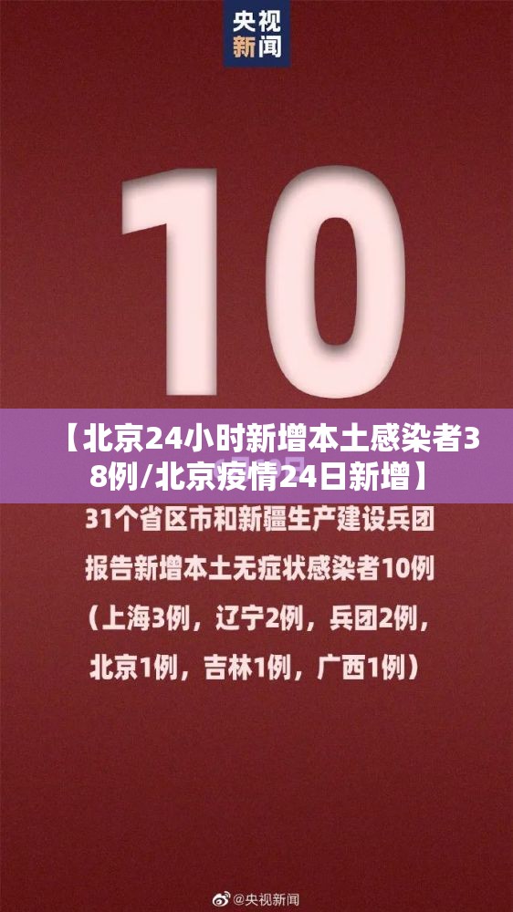 【北京24小时新增本土感染者38例/北京疫情24日新增】
