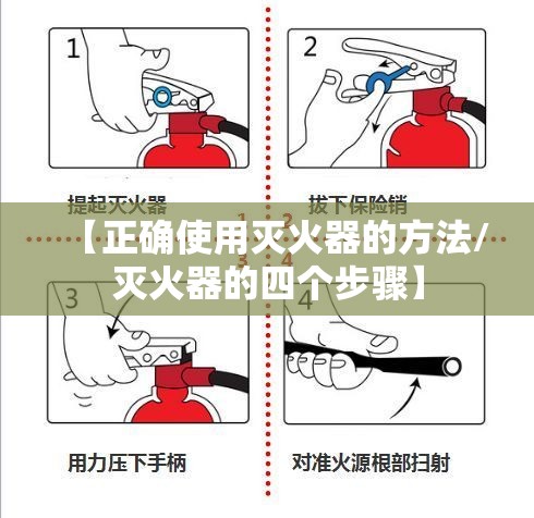 【正确使用灭火器的方法/灭火器的四个步骤】