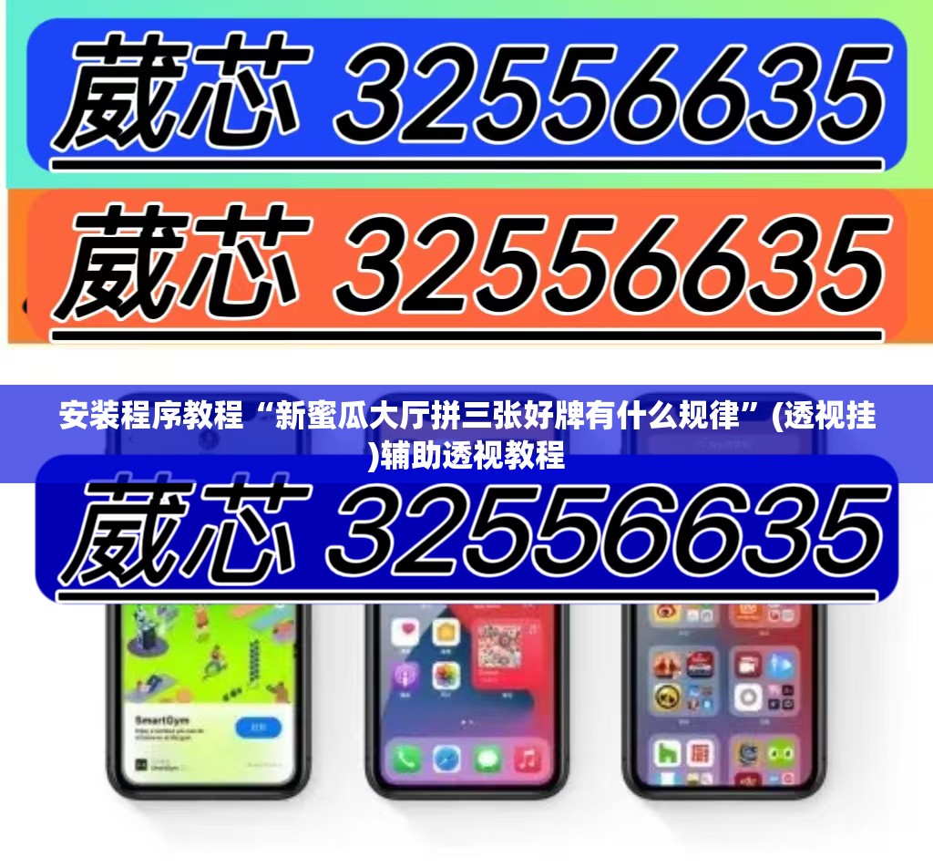 安装程序教程“新蜜瓜大厅拼三张好牌有什么规律	”(透视挂)辅助透视教程