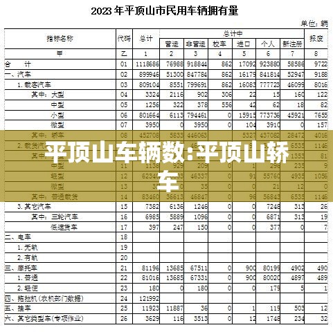 平顶山车辆数:平顶山轿车 平顶山车辆数:平顶山轿车