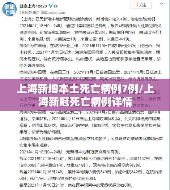 上海新增本土死亡病例7例/上海新冠死亡病例详情 上海新增本土死亡病例7例/上海新冠死亡病例详情