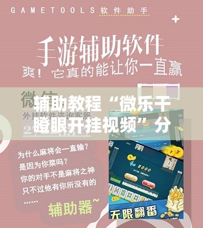 辅助教程“微乐干瞪眼开挂视频”分享装挂详细步骤