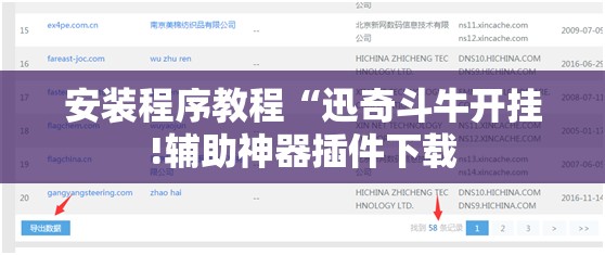 安装程序教程“迅奇斗牛开挂!辅助神器插件下载