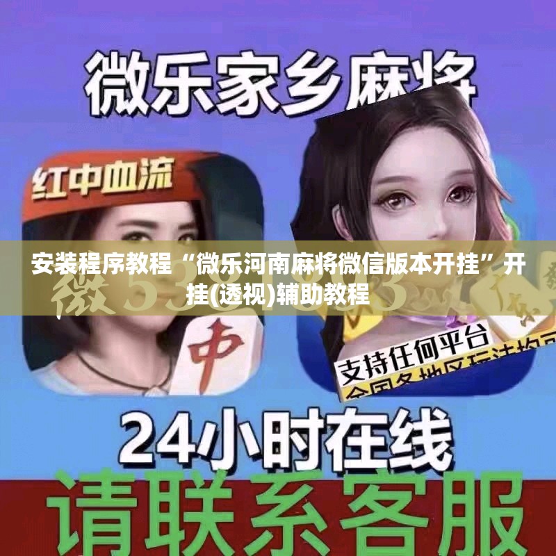 安装程序教程“微乐河南麻将微信版本开挂	”开挂(透视)辅助教程