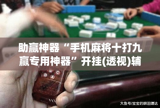 助赢神器“手机麻将十打九赢专用神器”开挂(透视)辅助教程