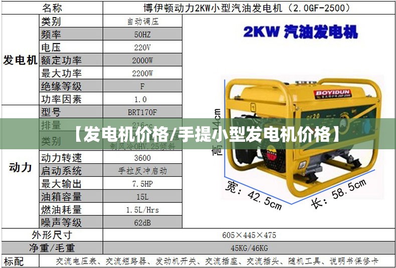 【发电机价格/手提小型发电机价格】 【发电机价格/手提小型发电机价格】