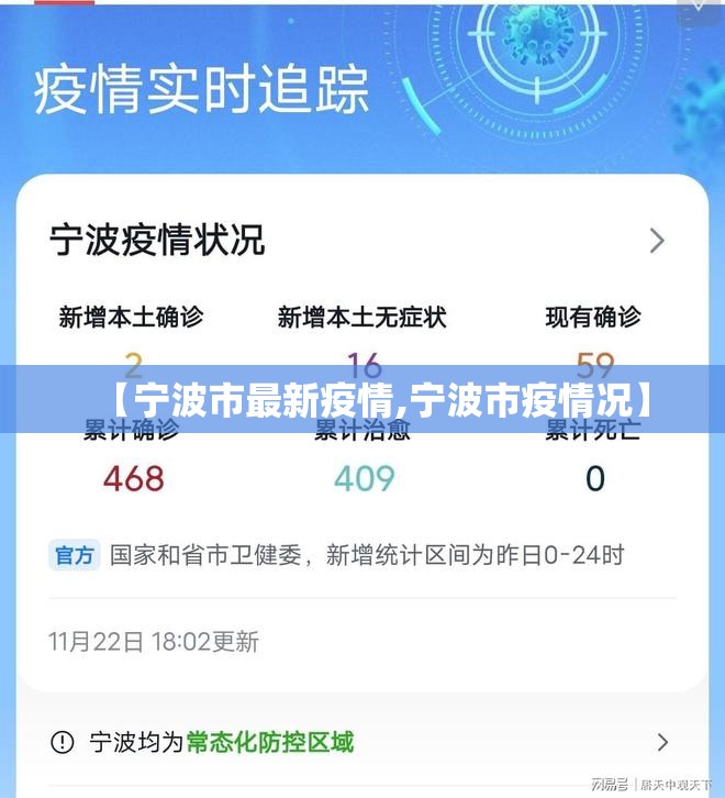 【宁波市最新疫情,宁波市疫情况】 【宁波市最新疫情,宁波市疫情况】