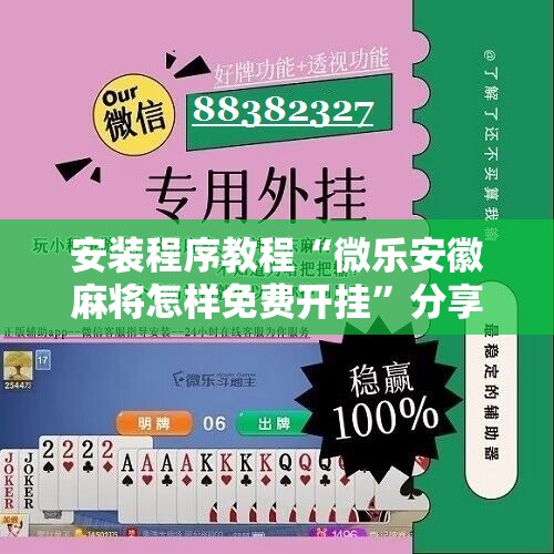 安装程序教程“微乐安徽麻将怎样免费开挂”分享装挂详细步骤