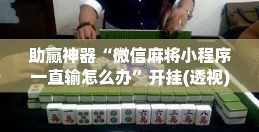 助赢神器“微信麻将小程序一直输怎么办”开挂(透视)辅助教程