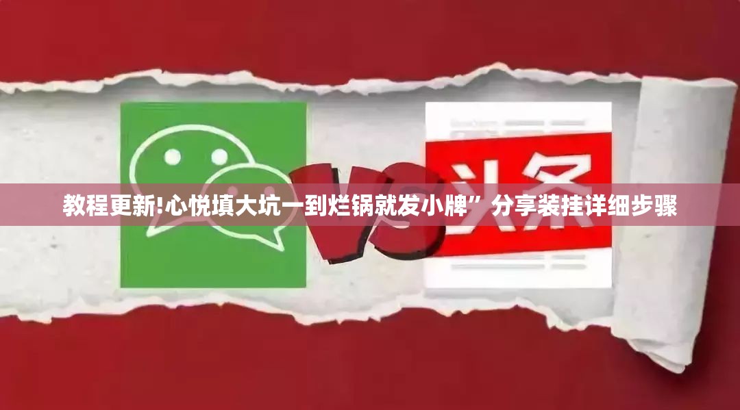 教程更新!心悦填大坑一到烂锅就发小牌	”分享装挂详细步骤