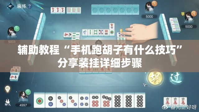 辅助教程“手机跑胡子有什么技巧”分享装挂详细步骤
