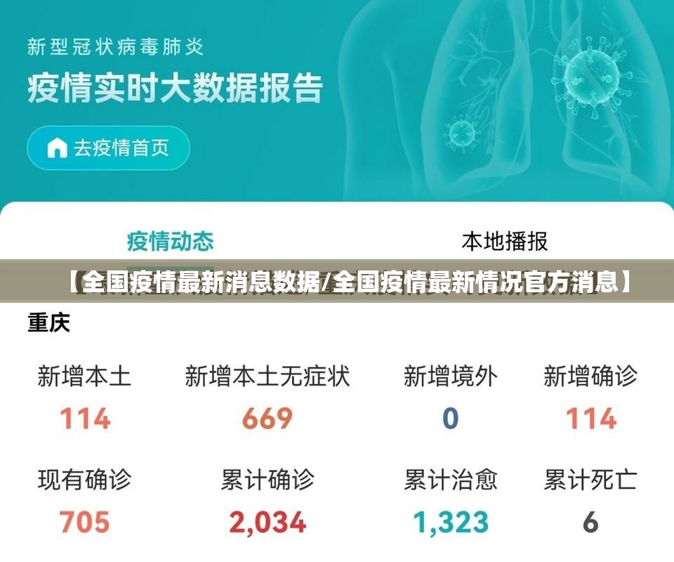 【全国疫情最新消息数据/全国疫情最新情况官方消息】