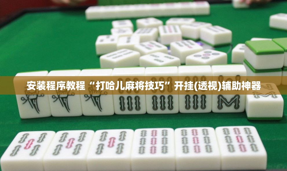 安装程序教程“打哈儿麻将技巧”开挂(透视)辅助神器