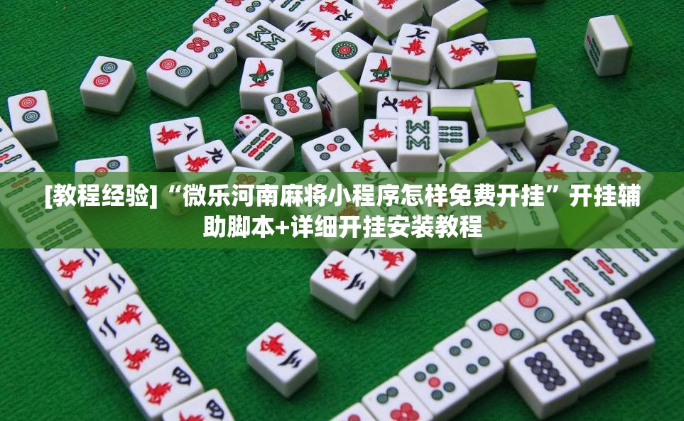 [教程经验]“微乐河南麻将小程序怎样免费开挂	”开挂辅助脚本+详细开挂安装教程