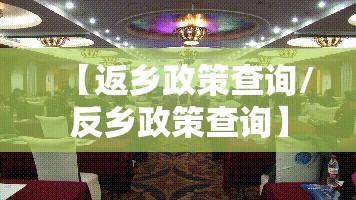 【返乡政策查询/反乡政策查询】