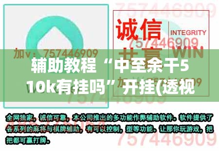 辅助教程“中至余干510k有挂吗	”开挂(透视)辅助神器