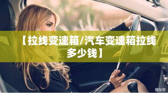 【拉线变速箱/汽车变速箱拉线多少钱】 【拉线变速箱/汽车变速箱拉线多少钱】