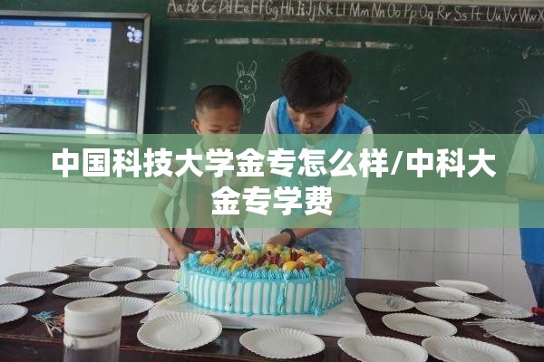 中国科技大学金专怎么样/中科大金专学费